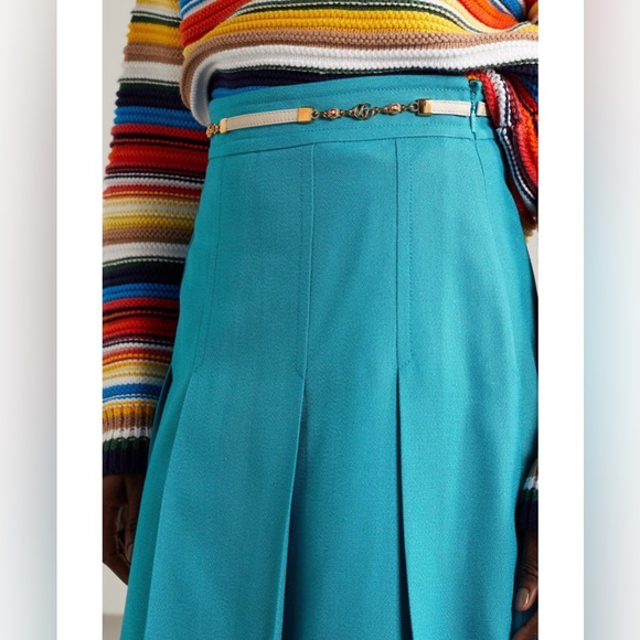 Gucci Turquoise Midi Skirt - Picture 5 of 7